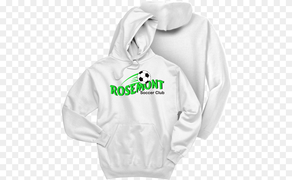 Adult Rosemont Soccer Club Hooded Sweatshirt With Swoosh Hoodie, Clothing, Knitwear, Sweater, Hood Png