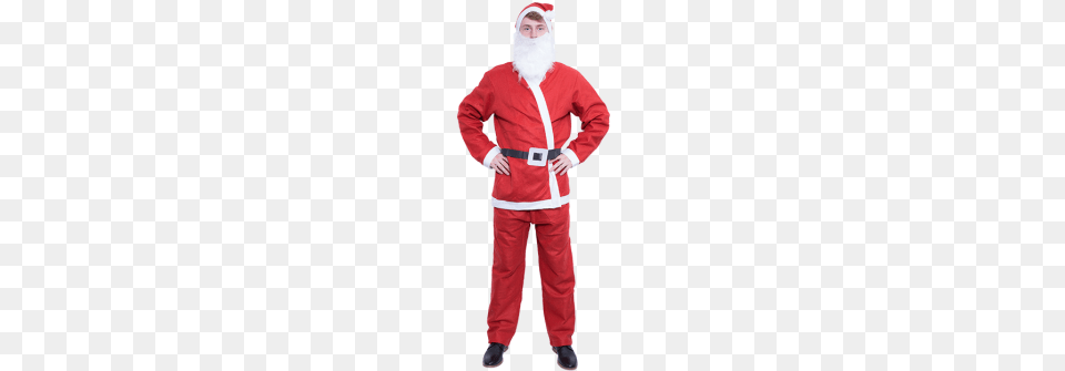 Adult Santa Suits Santa Suit, Clothing, Costume, Person, Male Free Png Download