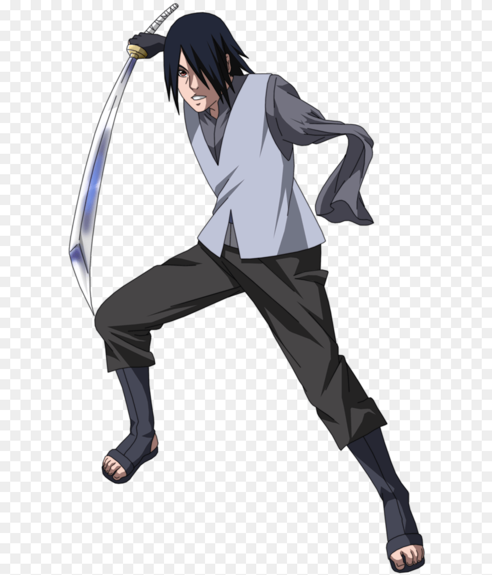 Adult Sasuke Wallpapers, Sword, Weapon, Book, Comics Png Image