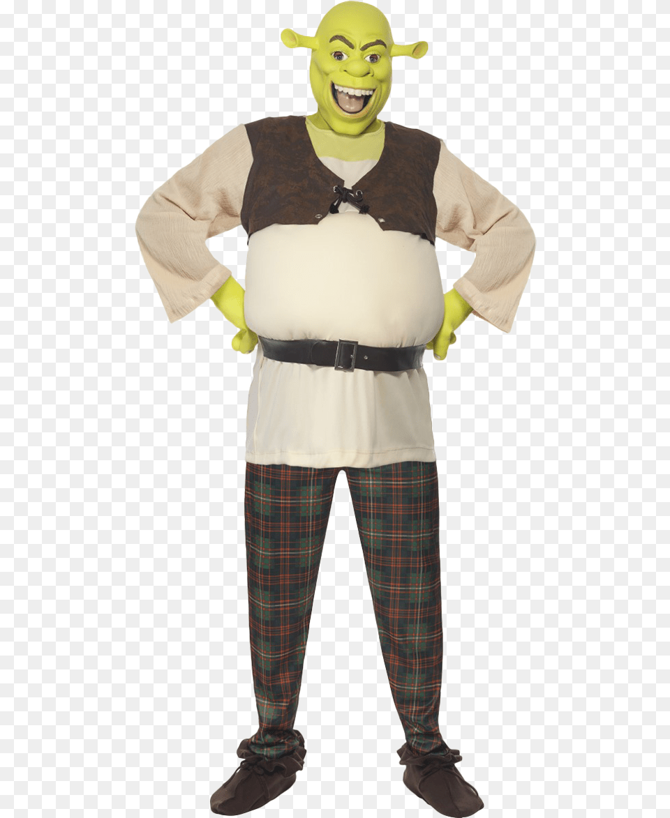 Adult Shrek Costume Shrek Costume, Clothing, Person, Glove, Face Png Image