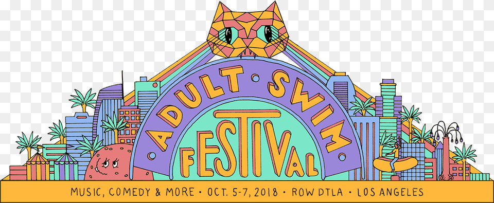 Adult Swim Festival Logo Png Image