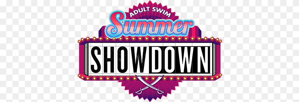 Adult Swim Summer Showdown Horizontal, Circus, Leisure Activities, Scoreboard Free Png