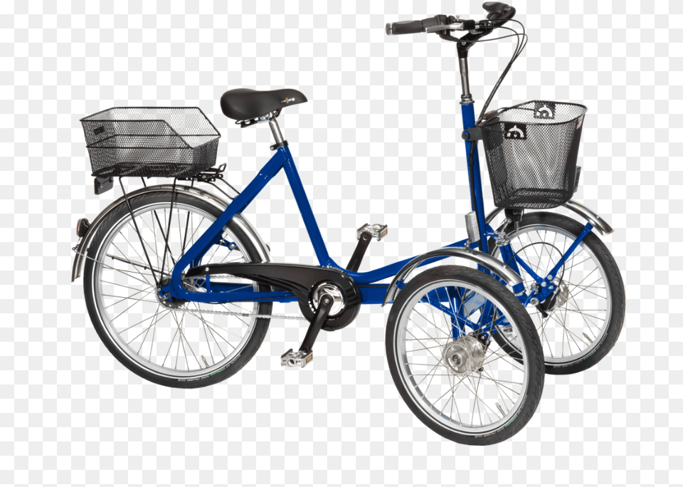 Adult Tricycle Hugo With Two Front Wheels Hybrid Bicycle, Machine, Wheel, Transportation, Vehicle Png