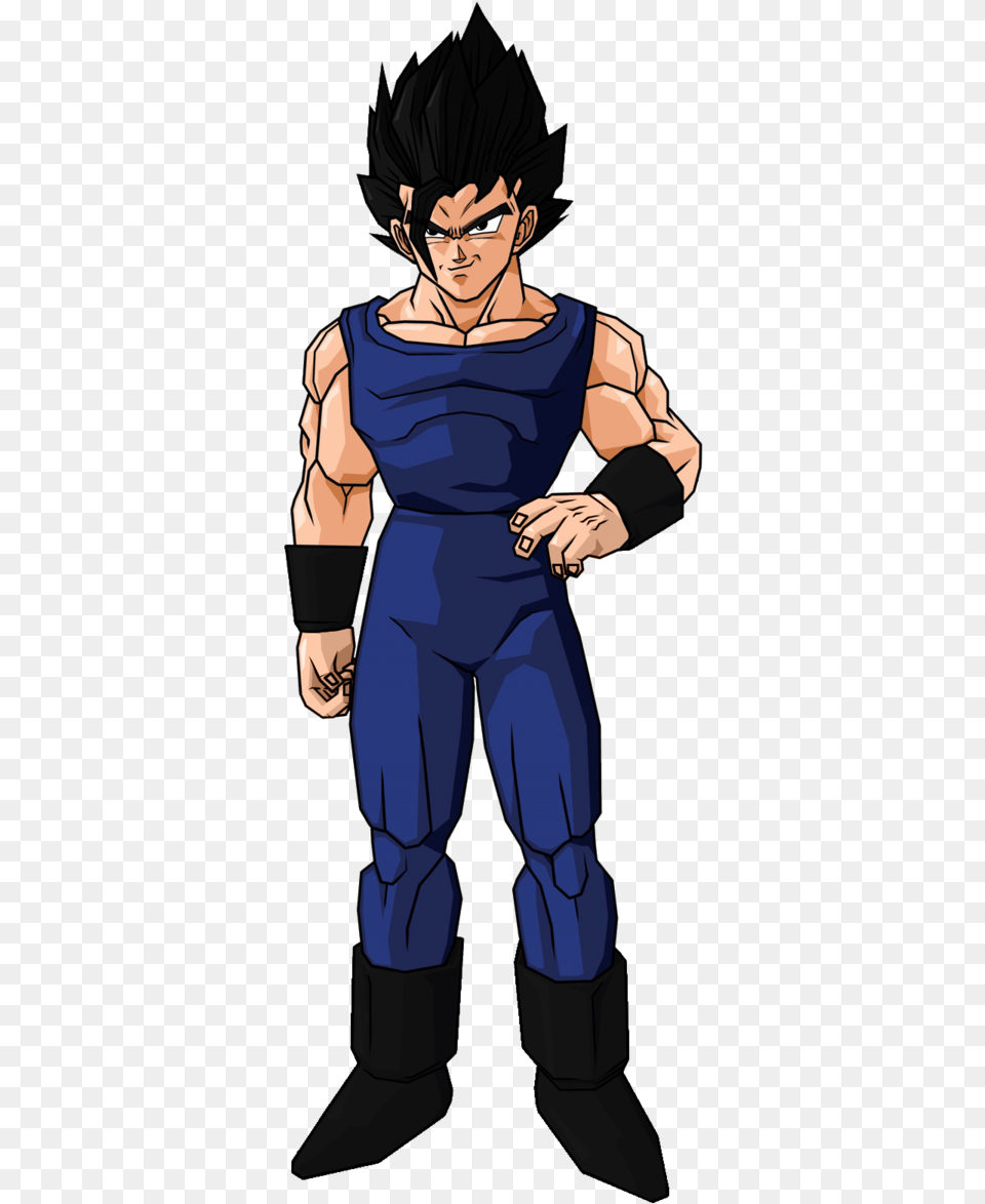 Adult Vegeta Jr, Book, Comics, Publication, Person Free Png Download