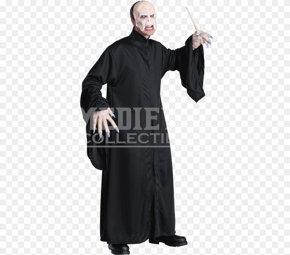 Adult Voldemort Costume Harry Potter Voldemort Costume, Person, Man, Male, Long Sleeve Png