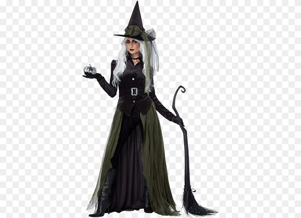 Adult Witch Black Halloween Costumes Halloween Costumes For Women Witch, Clothing, Costume, Fashion, Person Png Image