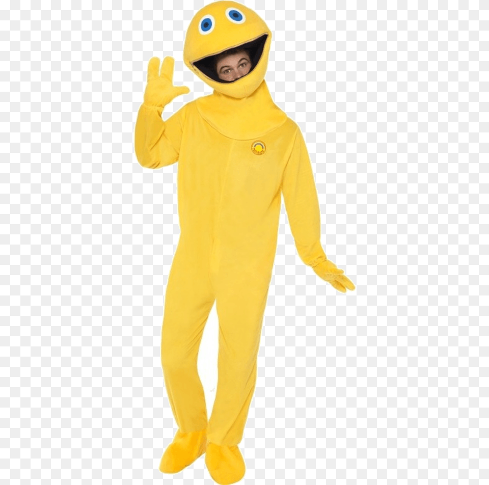 Adult Zippy Rainbow Costume 80s Fancy Dress Characters, Clothing, Coat, Person, Face Free Png