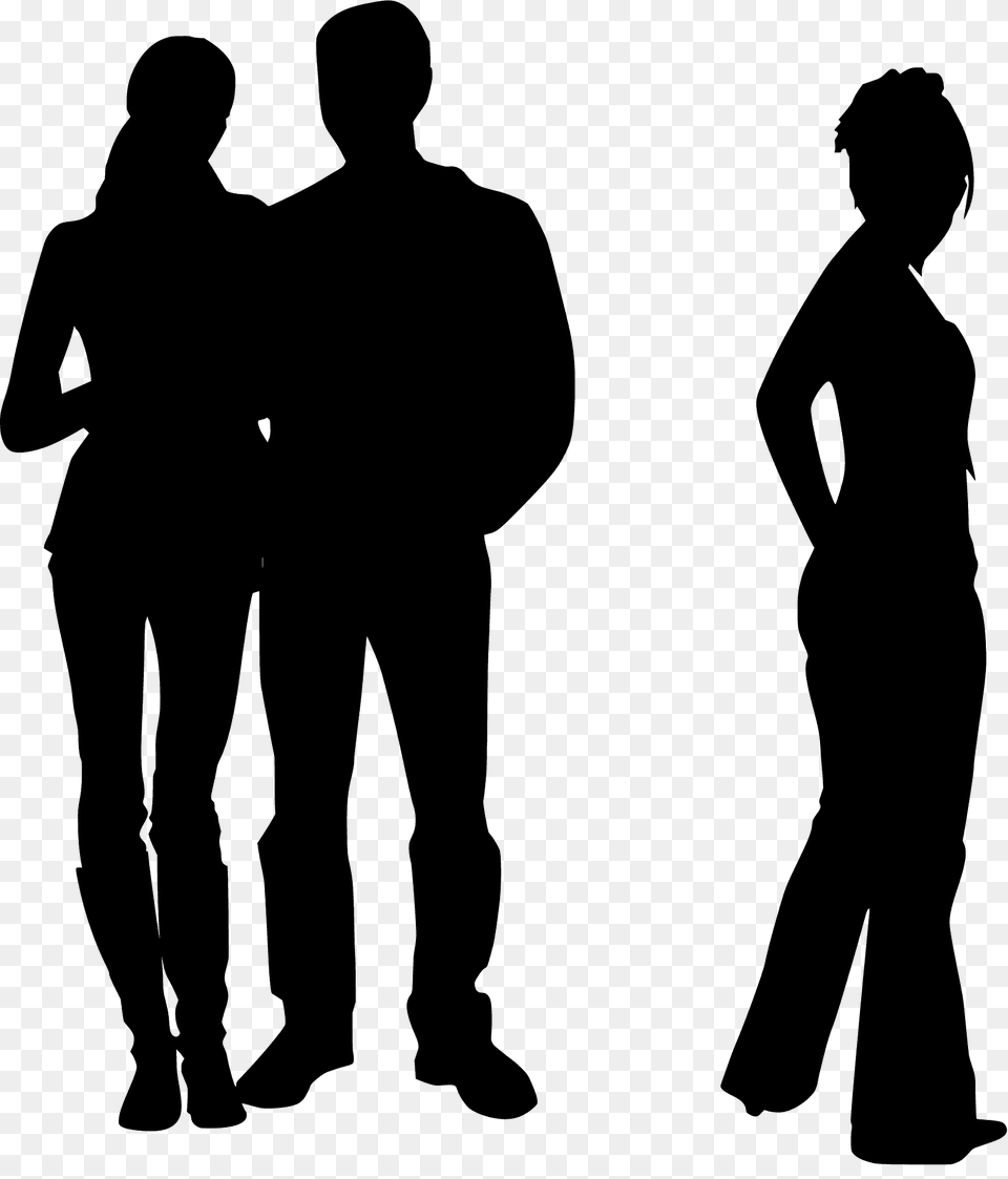 Adultery Silhouette, Clothing, Pants, Person, Man Free Transparent Png