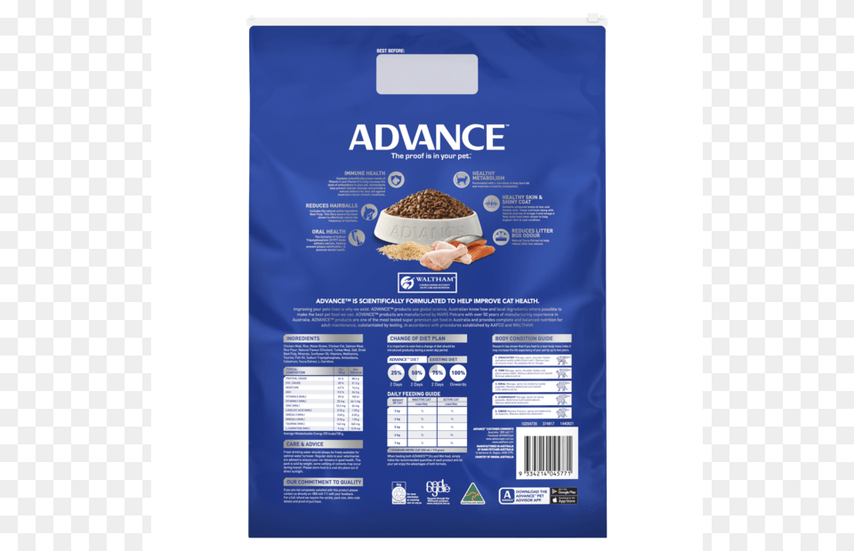 Advance Adult Dry Multi Cat Food Chicken And Advance Dog Food, Advertisement, Poster, Text Png Image