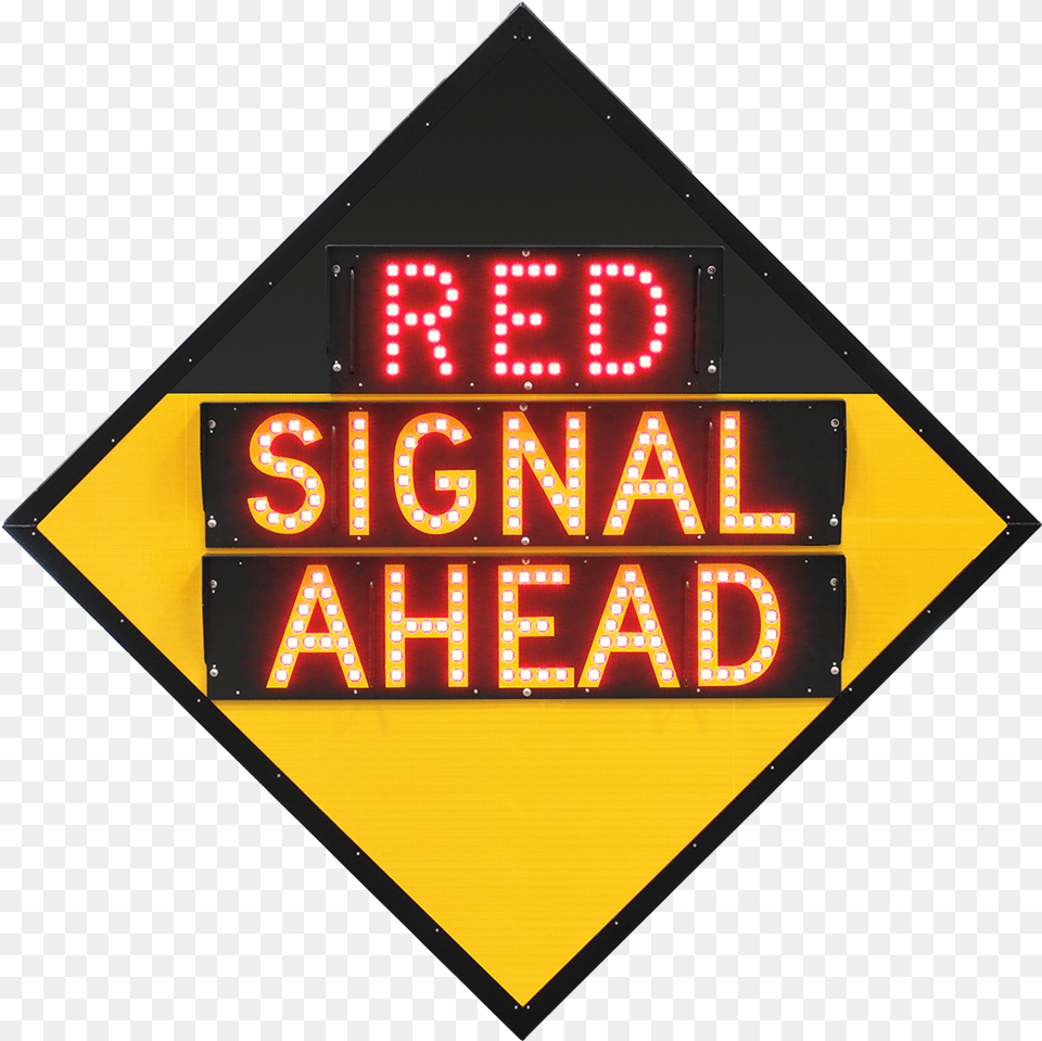 Advance Traffic Light Warning Road Sign Wow Alliance, Computer Hardware, Screen, Symbol, Monitor Free Png Download