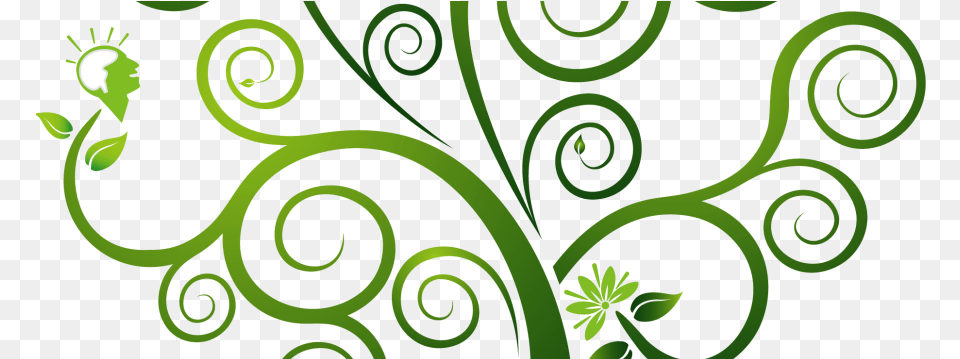 Advanced Academic Amp Gifted Services Simple Art Design Drawing, Floral Design, Graphics, Green, Pattern Png