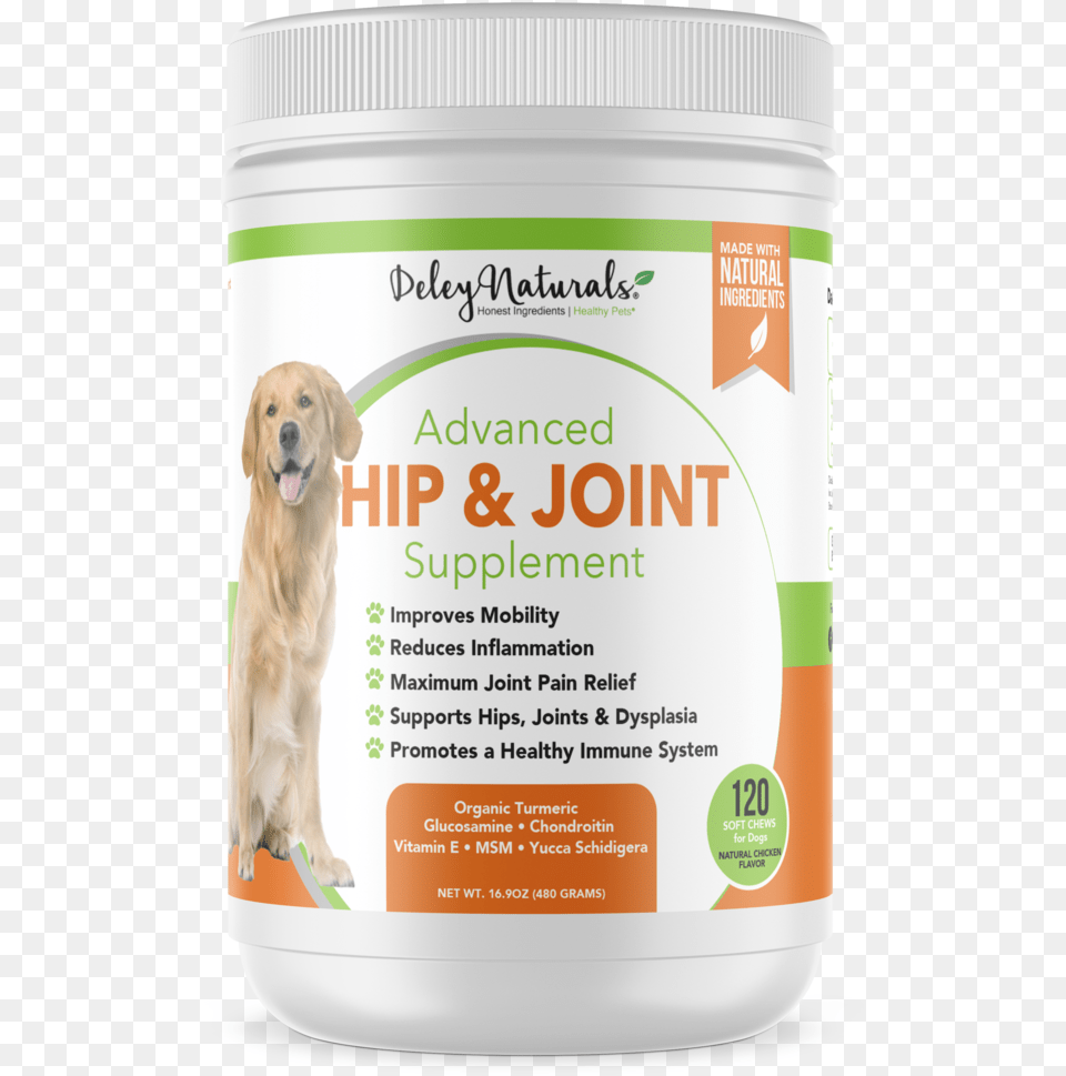 Advanced Hip Amp Joint Supplement For Dogs Dog Calming Supplement, Herbal, Herbs, Plant, Animal Free Png