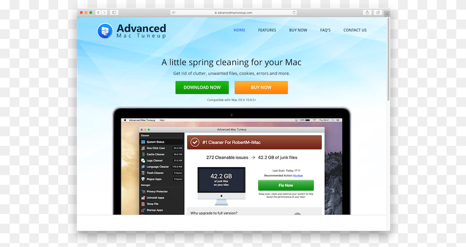 Advanced Mac Tuneup Website Computer Program, File, Webpage, Computer Hardware, Electronics Png