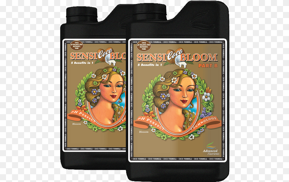 Advanced Nutrients Sensi Coco Bloom Aampb, Person, Advertisement, Adult, Female Free Png
