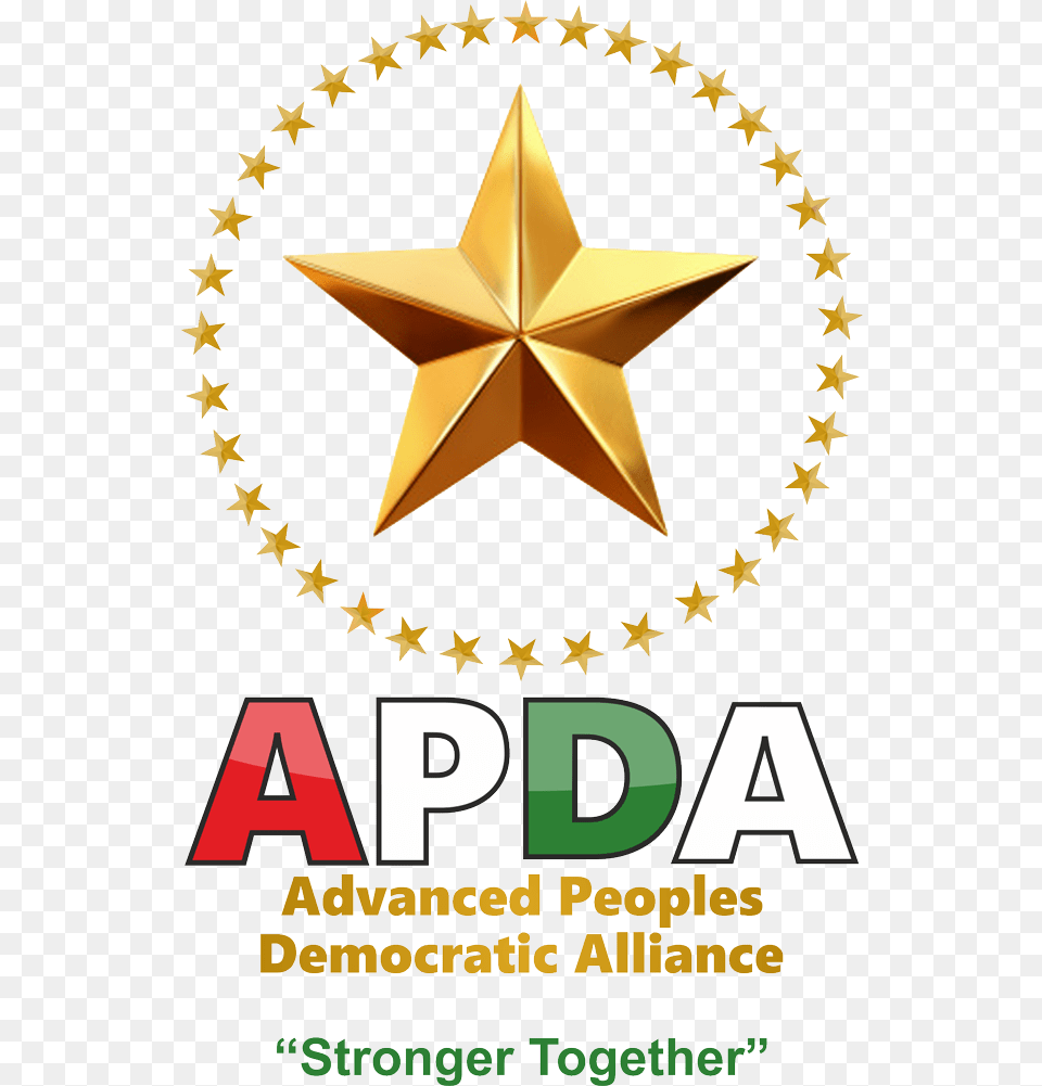 Advanced Peoples Democratic Alliance, Star Symbol, Symbol, Logo Png