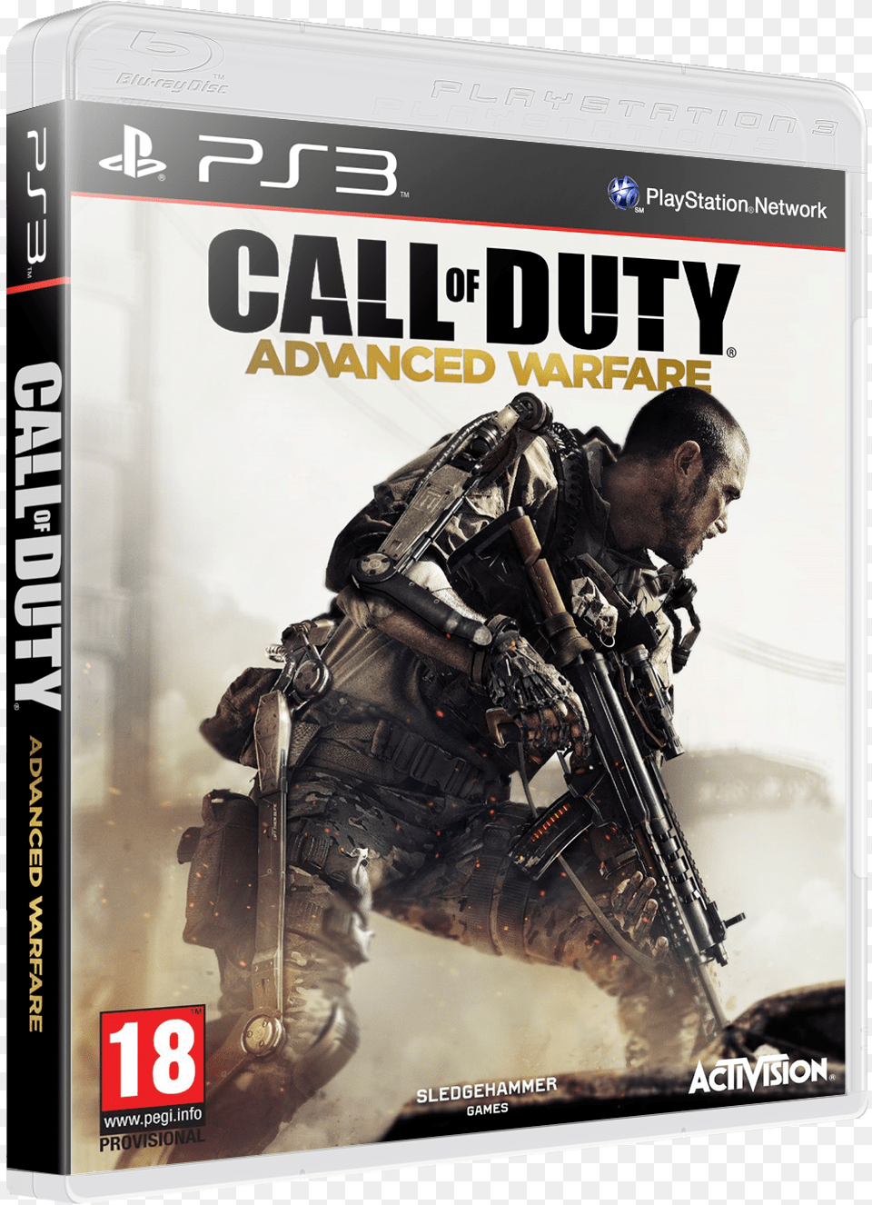 Advanced Warfare Details Launchbox Call Of Duty Advanced Warfare Ps4, Gun, Weapon, Face, Head Free Transparent Png
