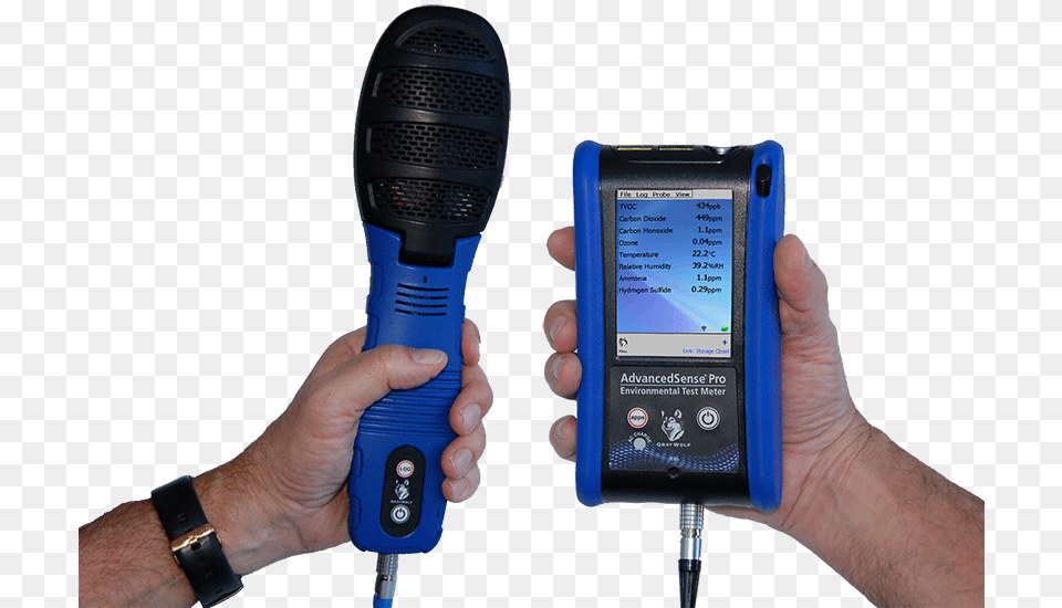 Advancedsense Pro And Dsii Multi Parameter Meter Graywolf Sensor, Computer, Electrical Device, Electronics, Microphone Png