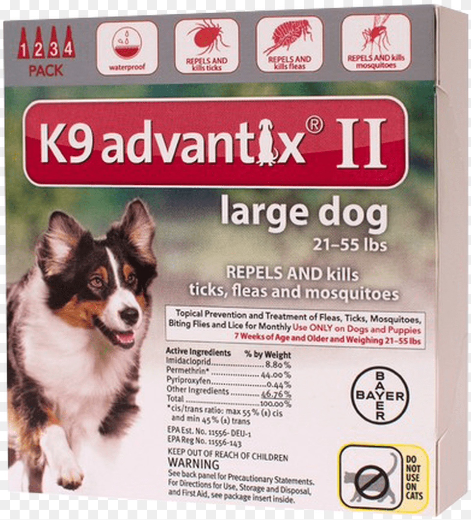 Advantix 2 Extra Large Dog 4 Pack, Animal, Canine, Mammal, Pet Png