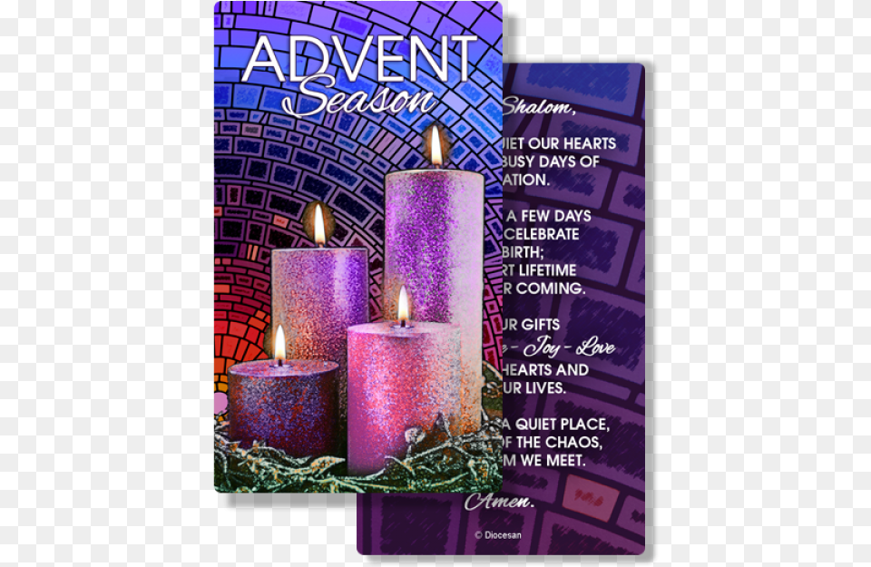 Advent Candles Card, Candle Free Png