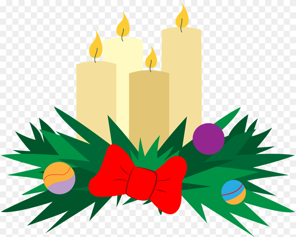 Advent Candles Clipart, Candle Free Png Download