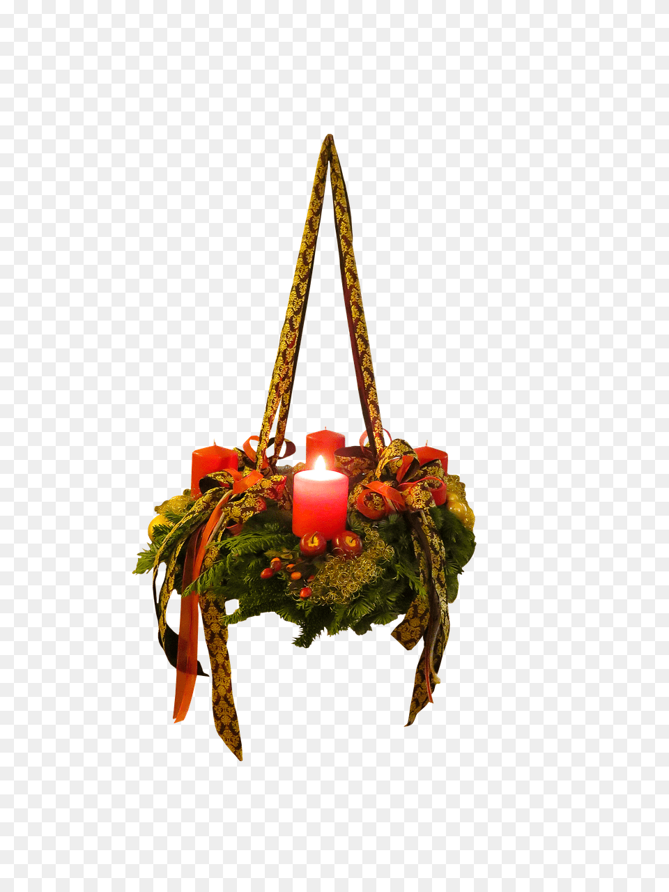 Advent Christmas Time Wreath Advent Clipart Full Advent Clipart, Candle, Accessories, Bag, Handbag Free Transparent Png