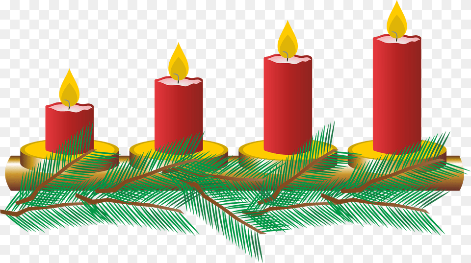 Advent Clipart, Candle, Dynamite, Weapon, Tape Free Png Download