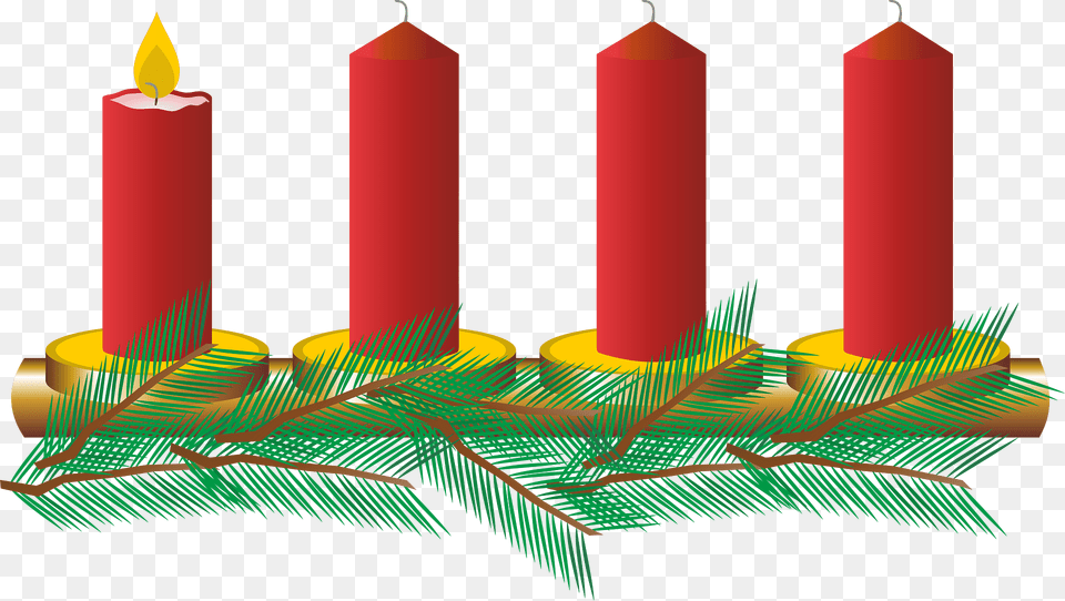 Advent Clipart, Candle, Dynamite, Weapon Free Png