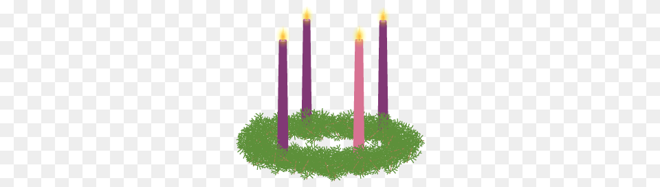 Advent Cliparts, Moss, Plant, Candle, Festival Free Png Download