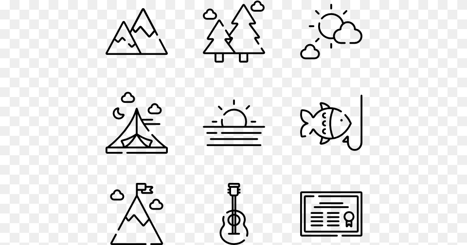 Adventure Adventure Icons, Gray Free Png Download