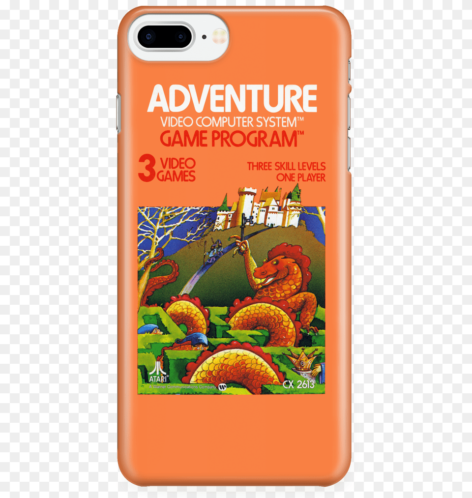 Adventure Atari 2600 Retro Vintage Video Game Box Iphone Adventure Atari, Electronics, Mobile Phone, Phone, Advertisement Png