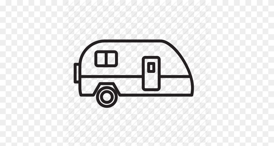 Adventure Camper Camping Hiking Outdoor Recreation Rv Icon, Transportation, Van, Vehicle, Gate Free Transparent Png