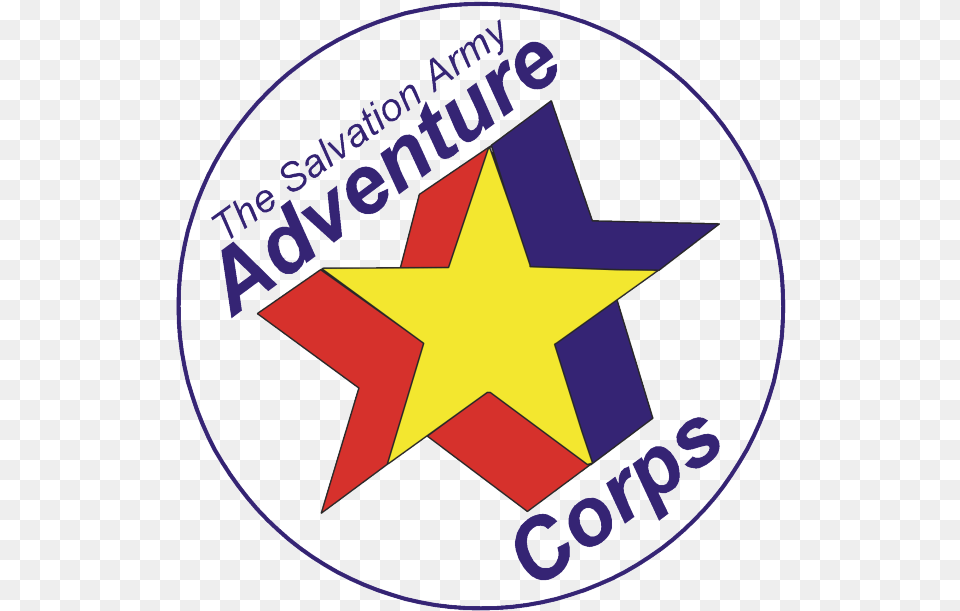 Adventure Corps Central Youth Network What Is Salvation Army Sunbeams, Symbol, Logo, Star Symbol, Disk Free Png