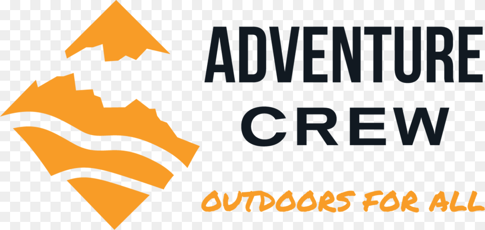Adventure Crew Primary Horizontal Tagline Lock Up Sunset Abas Erp, Logo Png