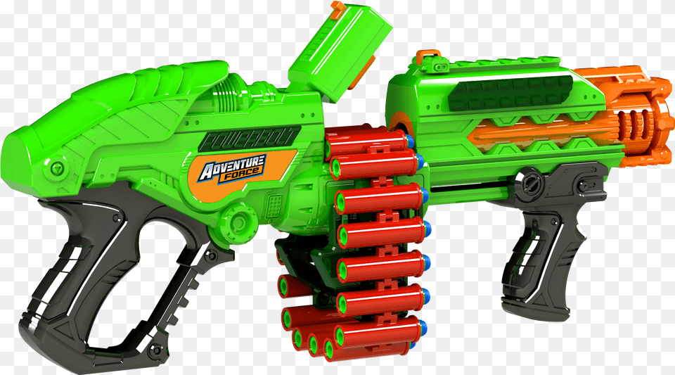 Adventure Force Nerf Gun Download Adventure Force Nerf Gun, Toy, Water Gun, Machine, Wheel Free Transparent Png