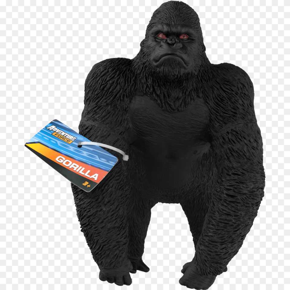 Adventure Force Soft Gorilla Toy Black Designed For Ages, Animal, Ape, Mammal, Wildlife Free Transparent Png