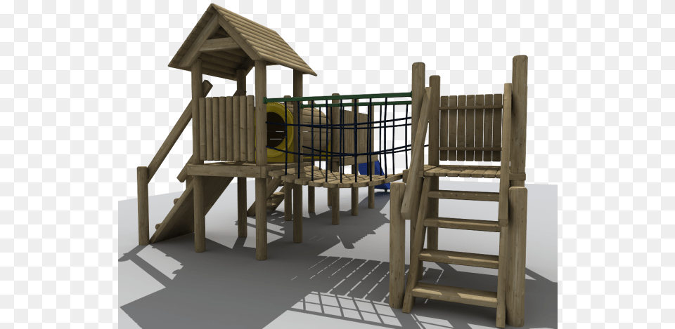 Adventure Playground 3d Model Obj Mtl Fbx Ma Mb 4 Wood Playground 3d Model Outdoor Play Area, Outdoors, Play Area Free Png Download