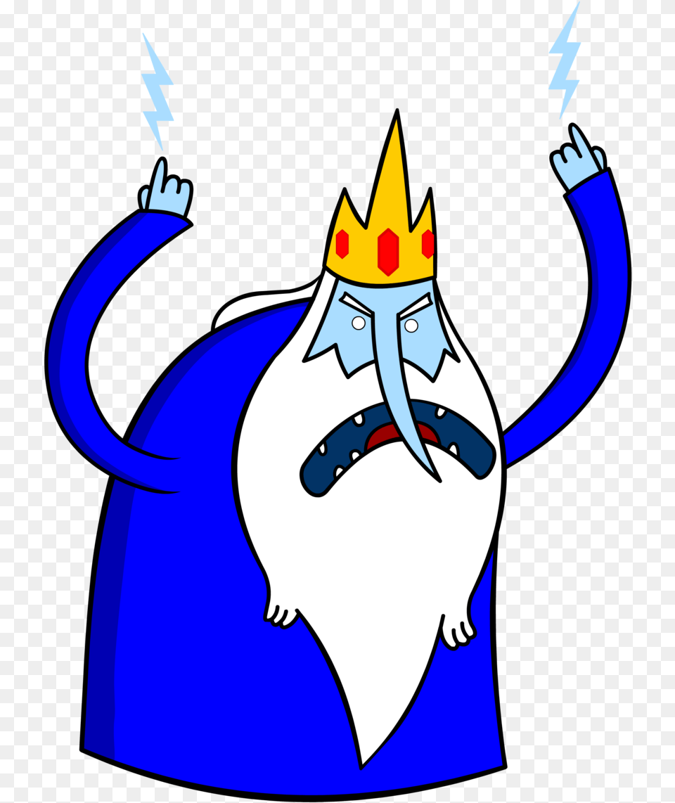 Adventure Time Angry Ice King Finn And Jake Adventure Time Characters, Person, Animal, Bird, Penguin Free Png Download