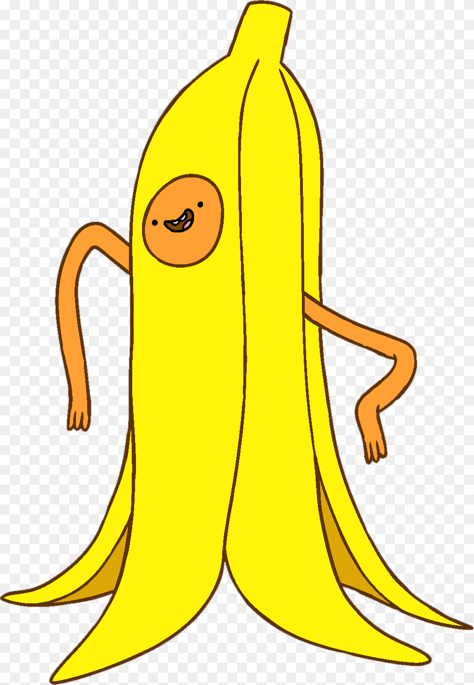 Adventure Time Banana Guy, Food, Fruit, Produce, Plant Png