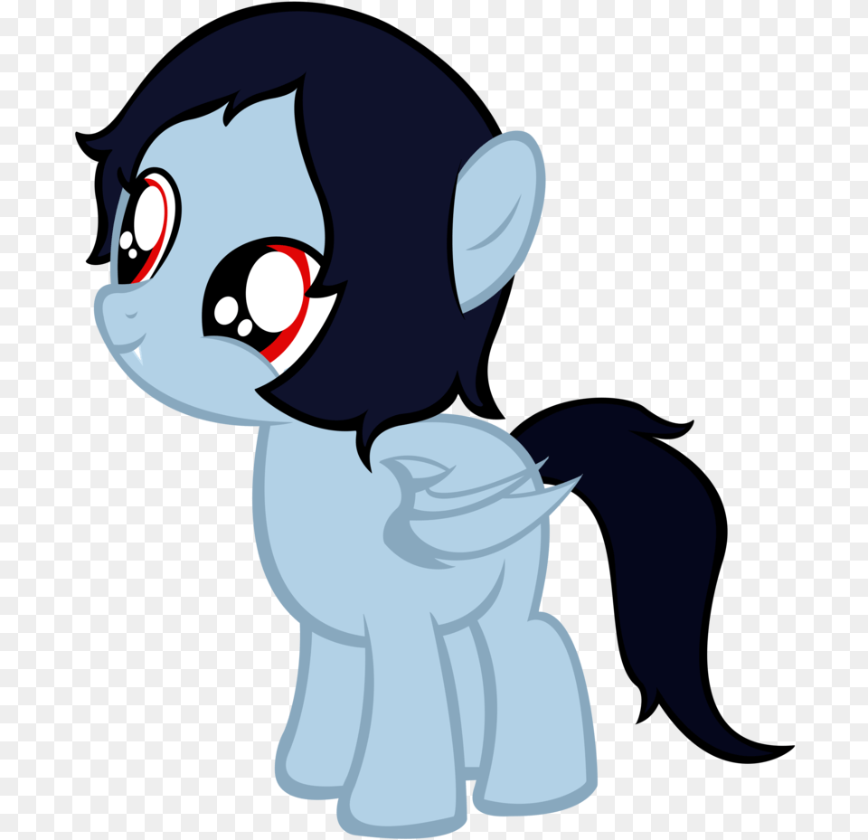 Adventure Time Bat Pony Filly Marceline Ponified, Baby, Person, Cartoon, Face Png Image