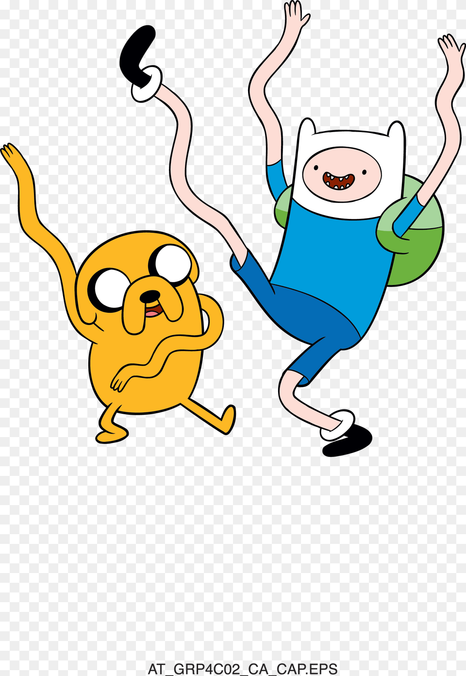 Adventure Time Birthday Card, Cartoon, Animal, Kangaroo, Mammal Png Image