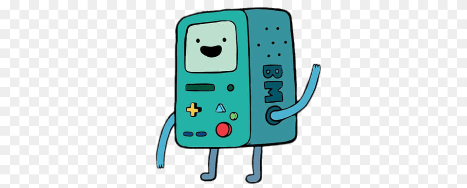 Adventure Time Bmo Beemo Waving Free Png Download