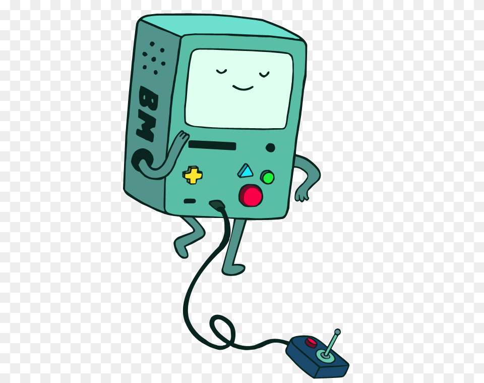 Adventure Time Bmo Beemo With Remote, Face, Head, Person, Electronics Free Png