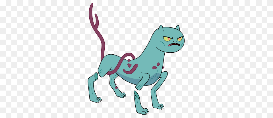 Adventure Time Demon Cat, Art, Cartoon, Animal, Mammal Png