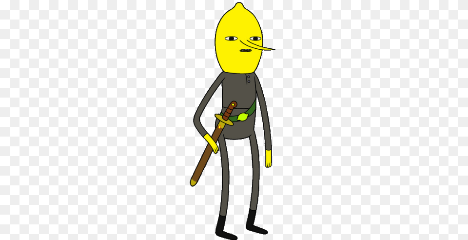 Adventure Time Earl Of Lemongrab, Sword, Weapon, Person, Face Free Png