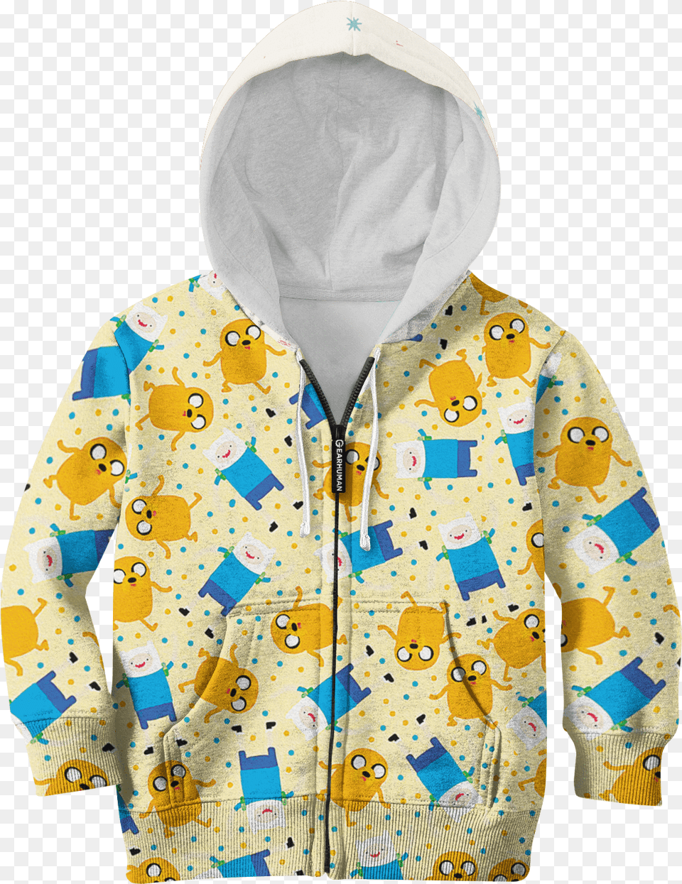 Adventure Time Finn And Jake Custom Hoodies T Shirt Hoodie, Jacket, Clothing, Coat, Sweatshirt Free Png Download