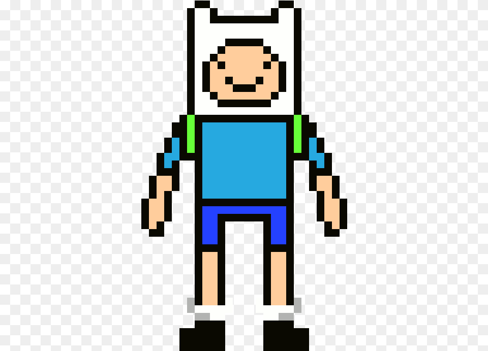 Adventure Time Finn Pixel, Qr Code Free Transparent Png
