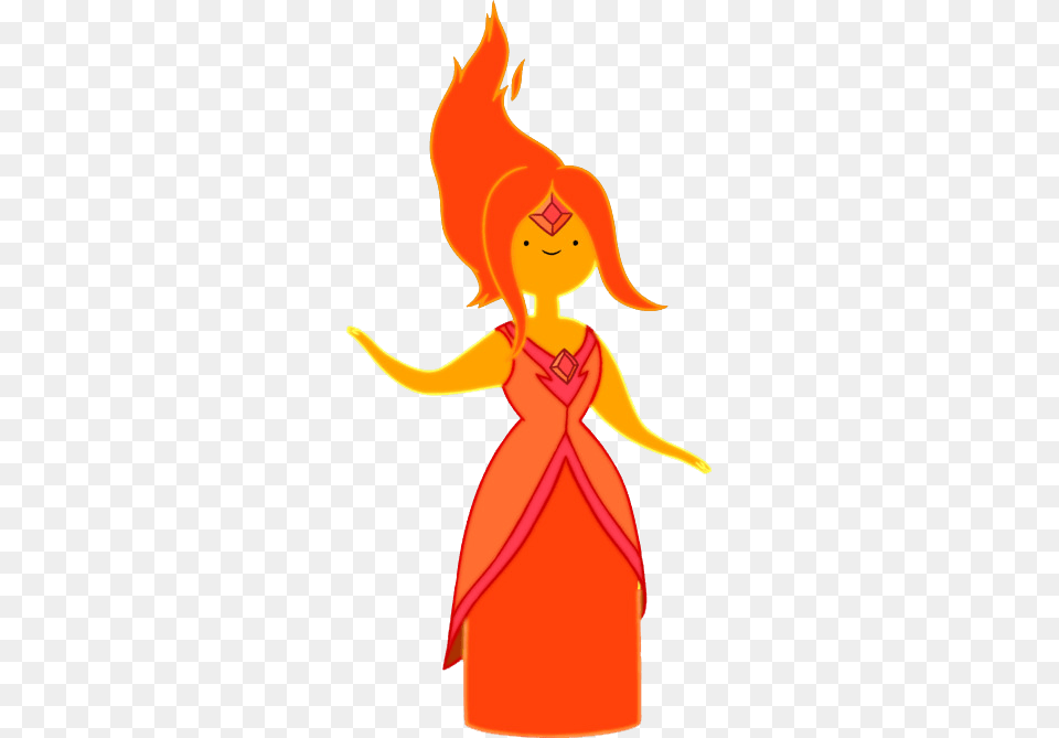 Adventure Time Flame Princess, Fire, Cartoon, Baby, Person Free Png Download