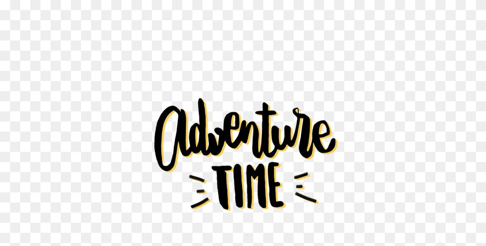 Adventure Time Handlettering Adventure Hand Lettering, Calligraphy, Handwriting, Text Png