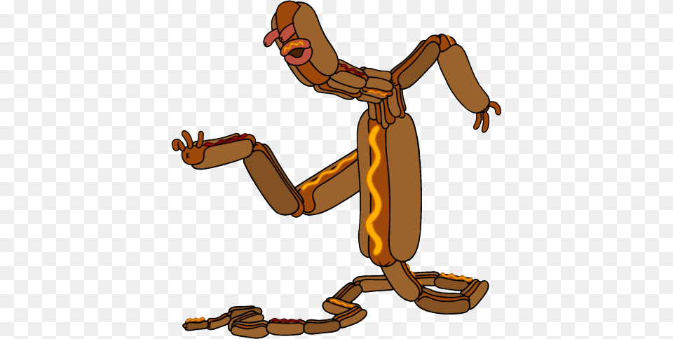 Adventure Time Hot Dog Monster, Cartoon, Person Png Image