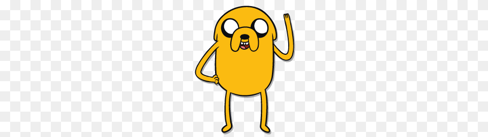 Adventure Time Jake The Dog Waving, Animal, Bear, Mammal, Wildlife Png